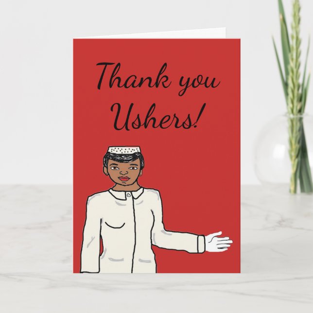 Thank you Ushers (Front)