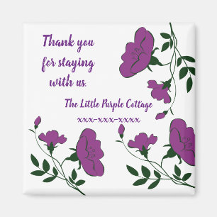 Thank You Vacation Rental Guest Appreciation Magnet