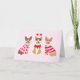 Thank You Valentine Pembroke Welsh Corgi Dogs