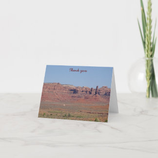 Thank You - Valley of the Gods Card