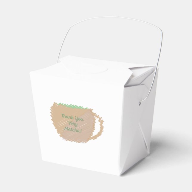 Thank You Very Match Favour Box (Front Side)