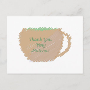 Thank You Very Match Postcard