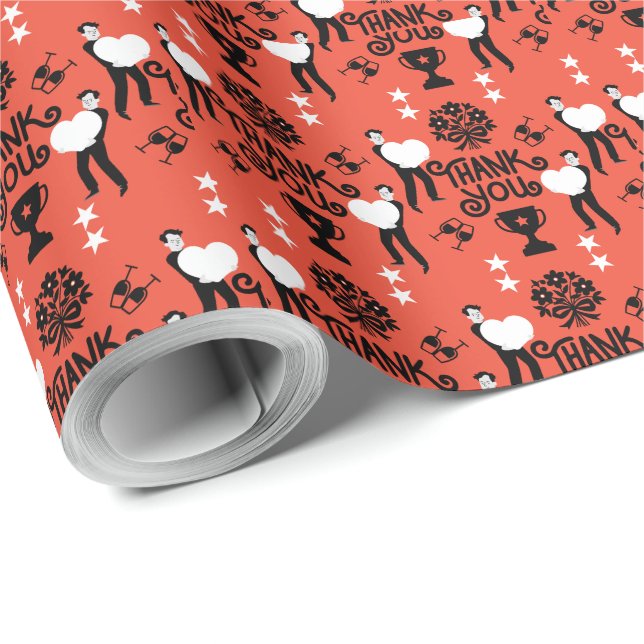 Thank You Very Much Wrapping Paper (Roll Corner)