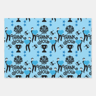 Thank You Very Much Wrapping Paper Sheet