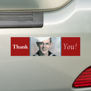 Thank You! - Veteran Bumper Sticker