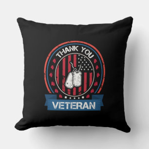 Thank You Veteran Cushion