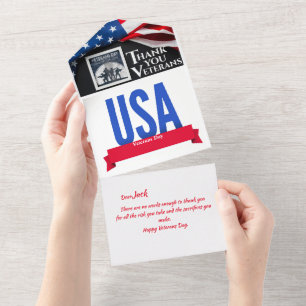 Thank You Veterans Day Card