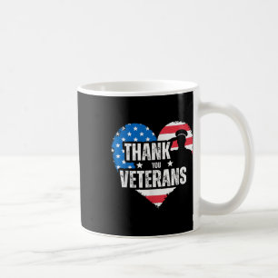 Thank You Veterans Day Memorial Day Partiotic Mili Coffee Mug
