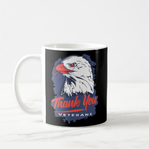 Thank You Veterans For Veterans Day Patriotic Men  Coffee Mug