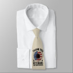 Thank You Veterans Sunflower Military Veterans Day Tie<br><div class="desc">Thank You Veterans Sunflower Military Veterans Day Tribute</div>