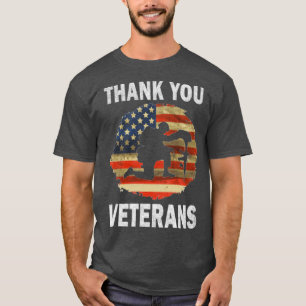 Thank You Veterans Veterans Day Vintage T-Shirt