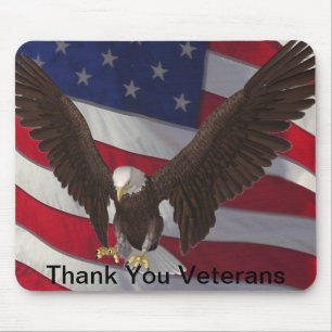 Thank You Vets Mouse Mat