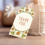 Thank You Vintage Art Nouveau Mucha Gift Tags<br><div class="desc">Art Nouveau Vintage wedding thank you tags by Alphonse Mucha in a floral, romantic, and whimsical design. Victorian flourishes complement classic art deco fonts. Please enter your custom information, and you're done. If you wish to change the design further, click the blue "Customise It" button. Thank you so much for...</div>