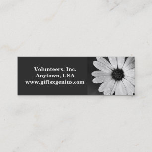 "Thank You" Volunteer Appreciation Gift Mini Business Card