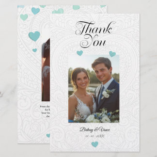 Thank You - Wedding Card