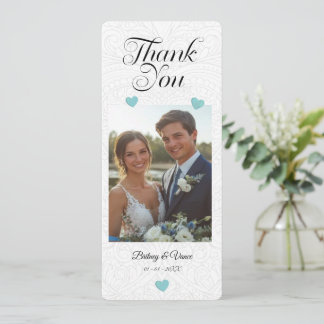 Thank You - Wedding Card