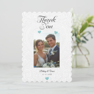 Thank You - Wedding Card