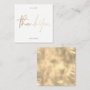 Thank You Wedding Custom Card with Envelope