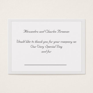 Thank You Wedding Gift