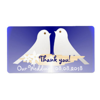Thank you Wedding  Label