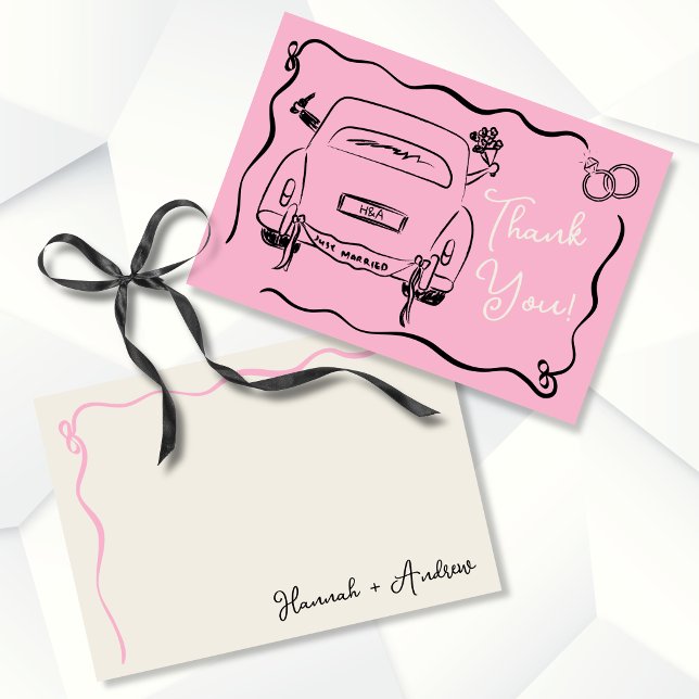 Thank you Wedding note card (Creator Uploaded)