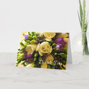 Thank You Wedding Notes Template