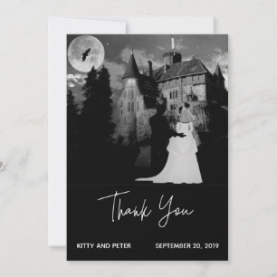 Thank You Wedding October Mansion Halloween