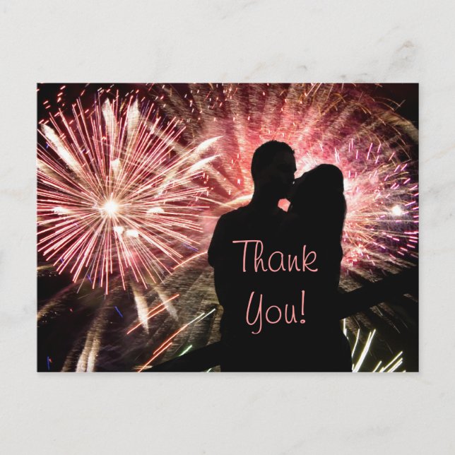 Thank You Wedding Postcard (Front)