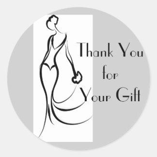 Thank You Wedding Sticker