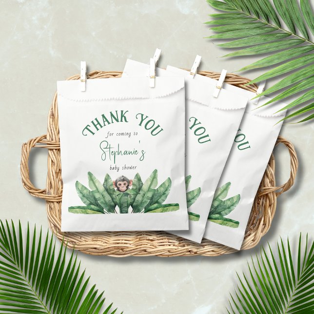 Thank You Wild One Safari Animals Baby Shower  Favour Bags (Creator Uploaded)