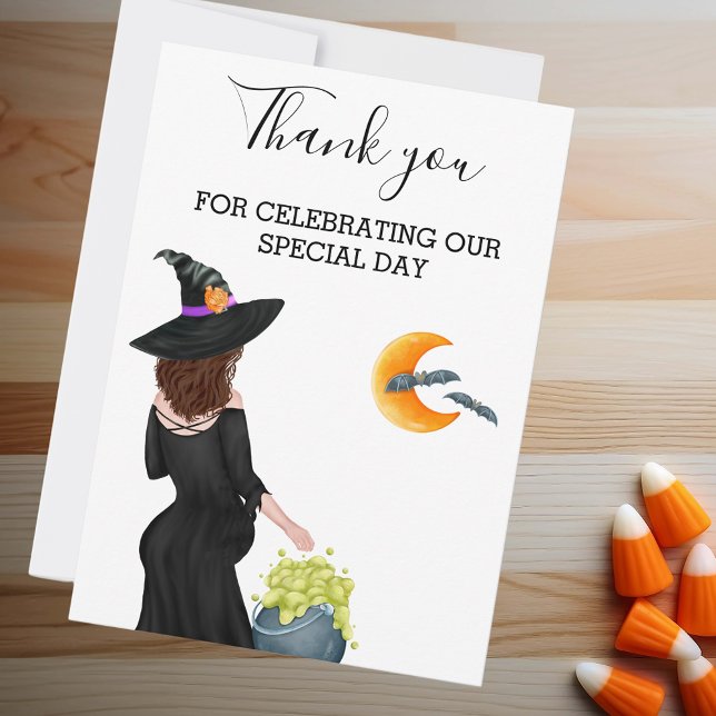 Thank you Witch Baby Shower Halloween (Creator Uploaded)