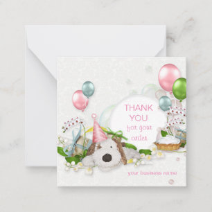 Thank You With Funny Dog Card