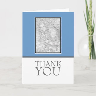 Thank you with photo