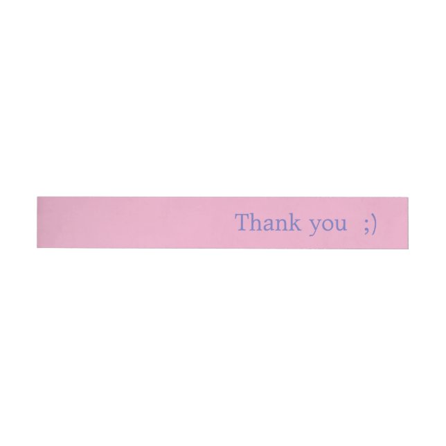 Thank you wraping  label great for seal (Individual)