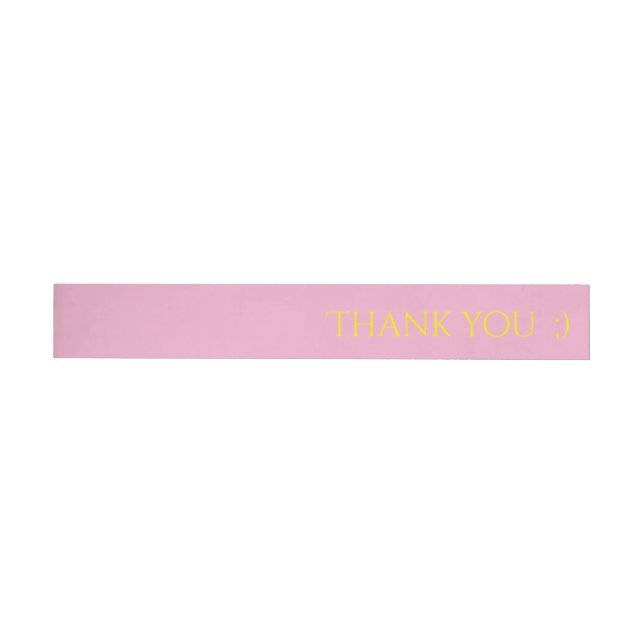 Thank you wraping  label great for seal (Individual)