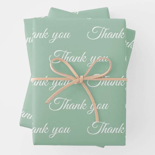 Thank you Wrapping paper  (In situ)