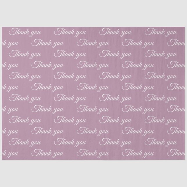 Thank you Wrapping paper  (Front)
