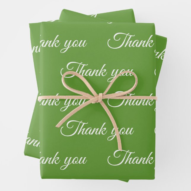 Thank you Wrapping paper  (In situ)