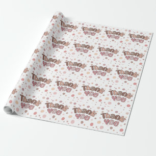 Thank you wrapping paper