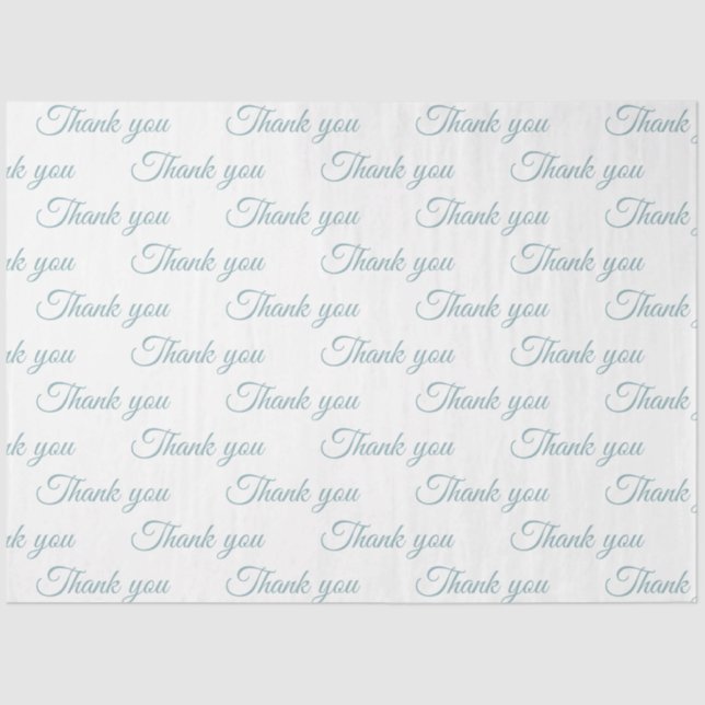 Thank you Wrapping paper  (Front)