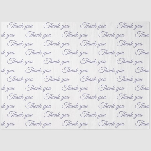 Thank you Wrapping paper  (Front)