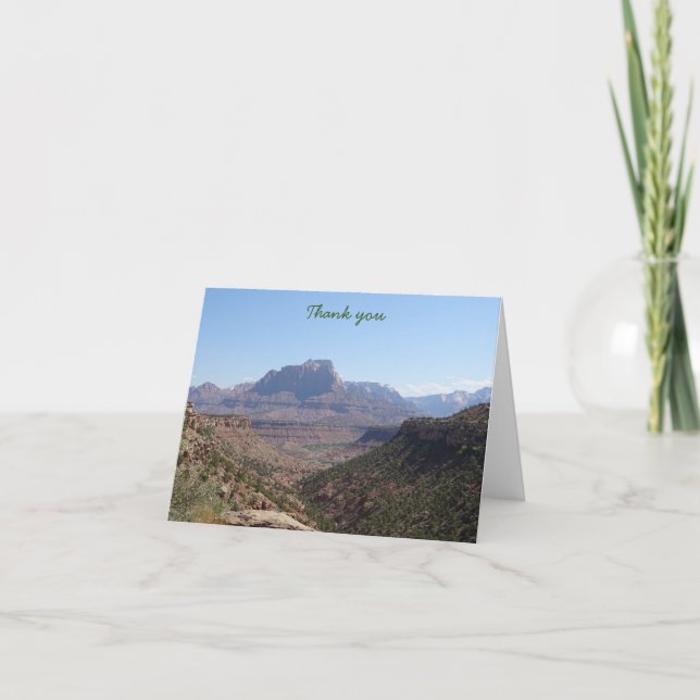 Thank You - Zion Card (Front)