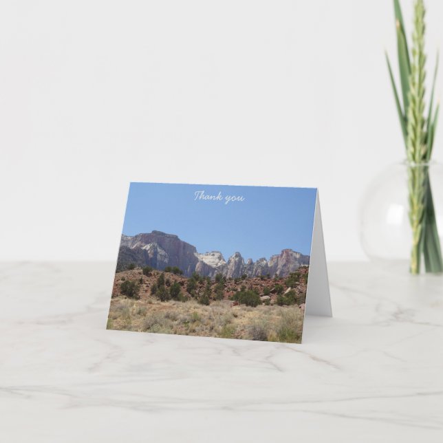 Thank You - Zion Card (Front)