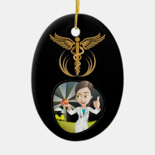 Thank Your Doctor - SRF Ceramic Tree Decoration