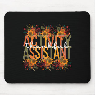 Thankful Activity Istant Thanksgiving Mouse Mat