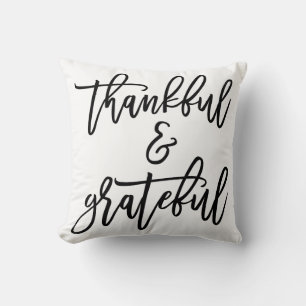 Thankful And Grateful Cushion