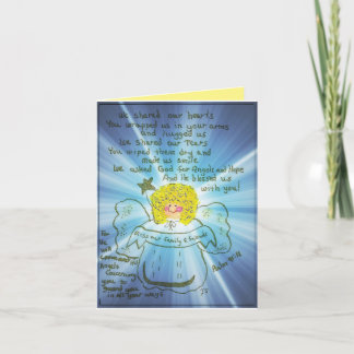 Thankful Angel Greeting Card