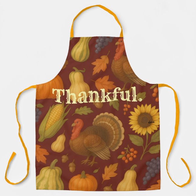 Thankful Apron (Front)