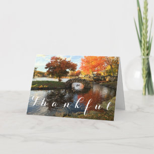 Thankful Autumn Greeting Card