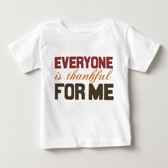 thankful baby T-Shirt (Front)